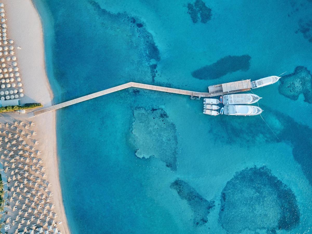 Jaz Makadi Saraya Resort Hurghada Exterior photo Aerial view of the pier